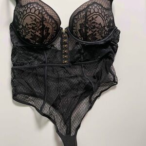 Black Lace Bodysuit
